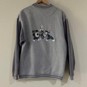 Vintage Looney Tunes Baseball Jacket